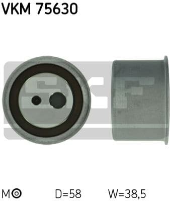 Tensioner Pulley, timing belt VKM 75630
