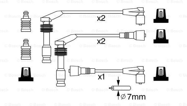 Ignition Cable Kit 0986357242 - image 5