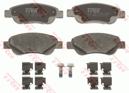 Brake Pad Set, disc brake COTEC GDB1633 - image 3