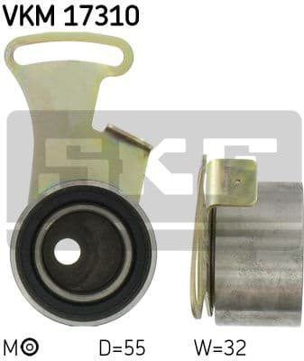 Tensioner Pulley, timing belt VKM 17310