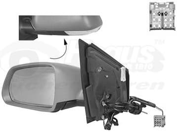 Exterior Mirror * HAGUS * 5828813 - image 2