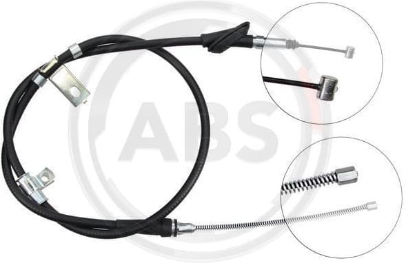 Cable Pull, parking brake K17197