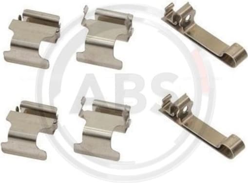 Accessory Kit, disc brake pad 1604Q