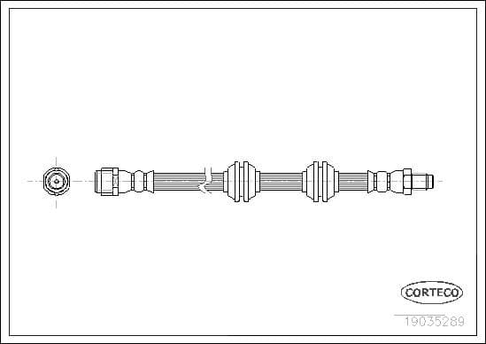 Brake Hose 19035289 - image 2