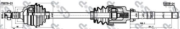 Drive Shaft 210024