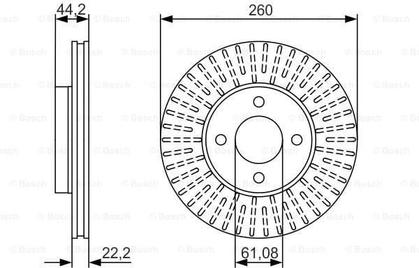 Brake Disc 0986479090 - image 2