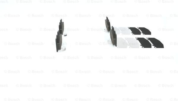 Brake Pad Set, disc brake 0986494398 - image 4