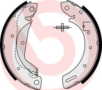 Brake Shoe Set ESSENTIAL LINE S23577