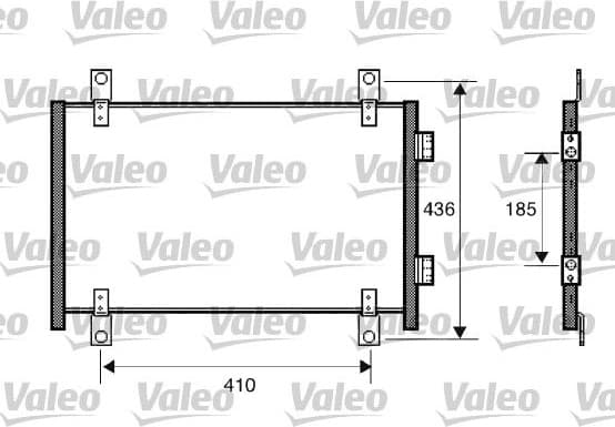 Condenser, air conditioning 818018
