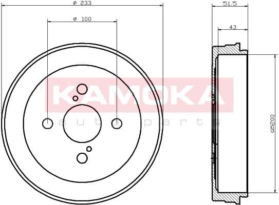 Brake Drum 104028
