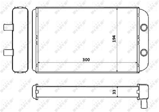 Heat Exchanger, interior heating 53562