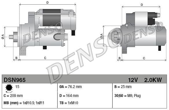 Starter DSN965 - image 3