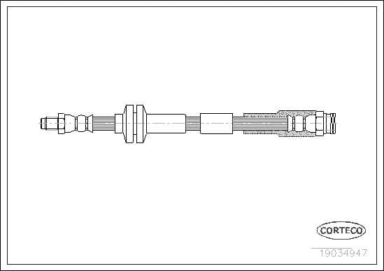 Brake Hose 19034947