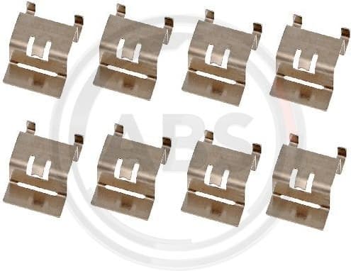 Accessory Kit, disc brake pad 2002Q