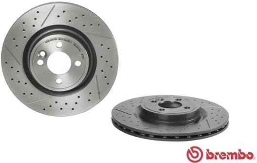 Brake Disc PRIME LINE - UV Coated 09.B754.21 - image 2