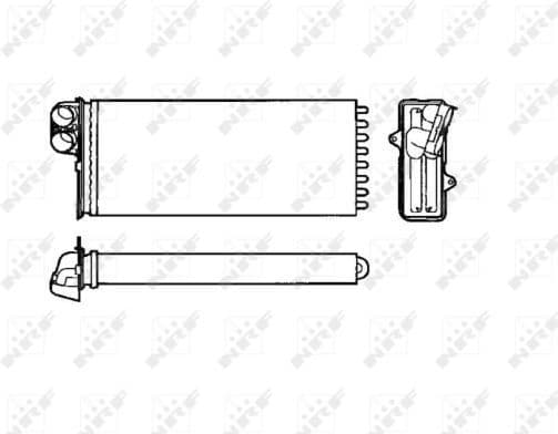 Heat Exchanger, interior heating 53551