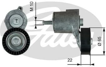 Belt Tensioner, V-ribbed belt DriveAlign™ T38315