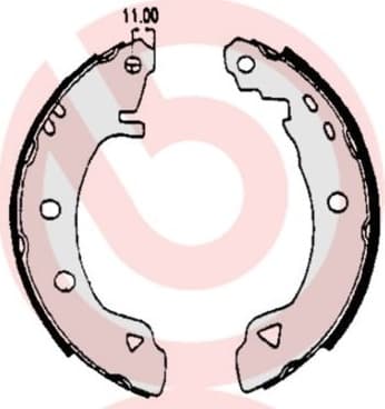 Brake Shoe Set ESSENTIAL LINE S23508