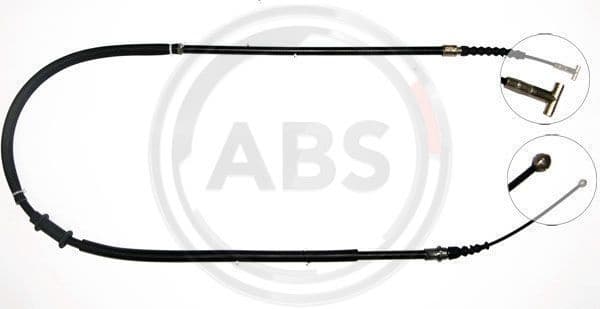 Cable Pull, parking brake K10057