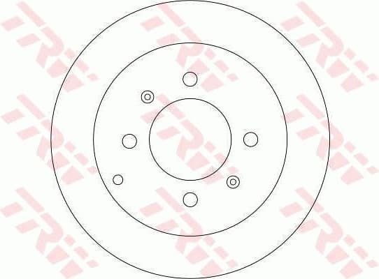 Brake Disc DF4286 - image 2