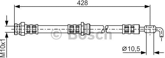 Brake Hose 1987476966 - image 2
