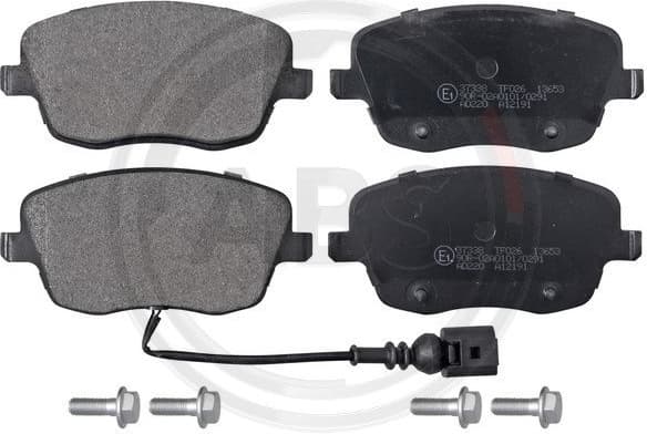 Brake Pad Set, disc brake 37338