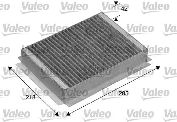 Filter, cabin air VALEO PROTECT 715504