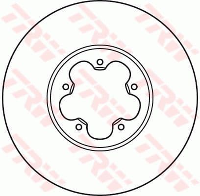Brake disc, 1pcs FRONT, Top Quality DF2390S - image 4