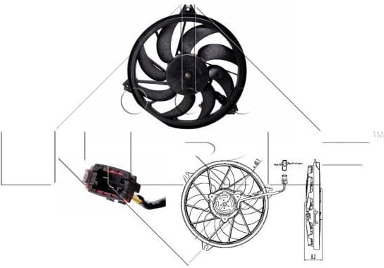 Fan, engine cooling 47323 - image 2