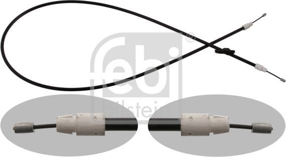 Cable Pull, parking brake 34906