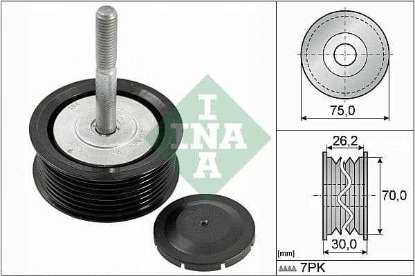 Deflection/Guide Pulley, V-ribbed belt 532079210
