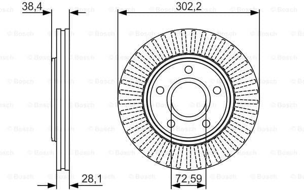 Brake Disc 0986479046 - image 5
