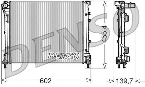 Radiator, engine cooling DRM09162