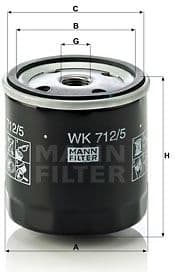 Fuel Filter WK712/5