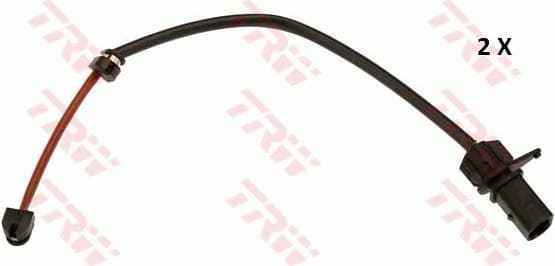 Warning Contact, brake pad wear GIC362