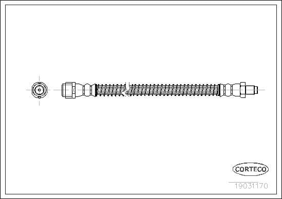 Brake Hose 19031170