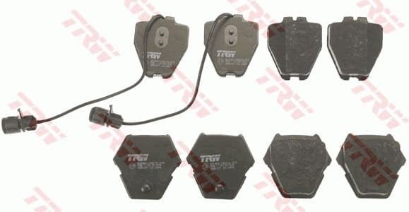 Brake Pad Set, disc brake COTEC GDB1371 - image 2
