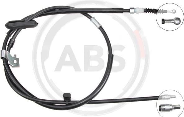 Cable Pull, parking brake K13883