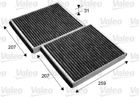 Filter, cabin air VALEO PROTECT 715690