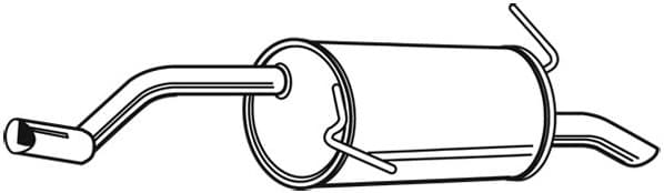 Rear Muffler 23975