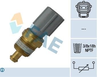 Sensor, coolant temperature 33734