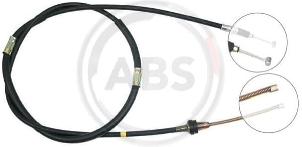 Cable Pull, parking brake K19698