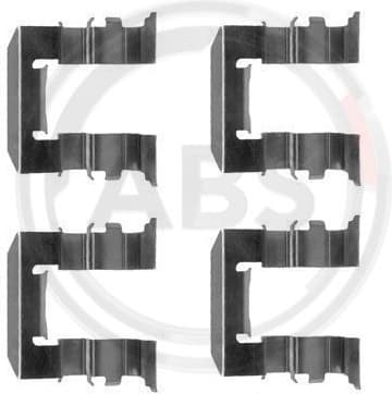 Accessory Kit, disc brake pad 1212Q