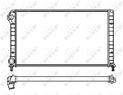 Radiator, engine cooling 53231