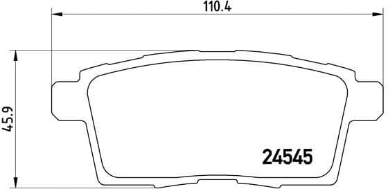 Brake Pad Set, disc brake PRIME LINE P49041