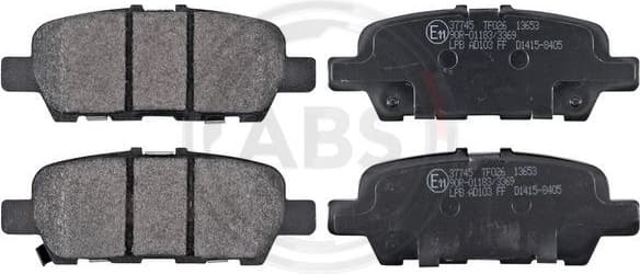 Brake Pad Set, disc brake 37745