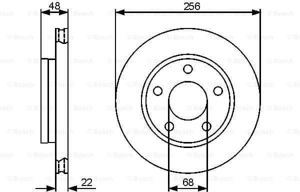 Brake Disc 0986479463