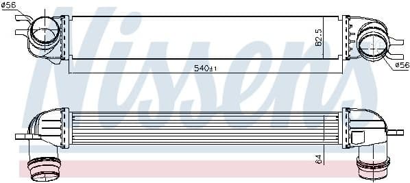 Charge Air Cooler ** FIRST FIT ** 96397