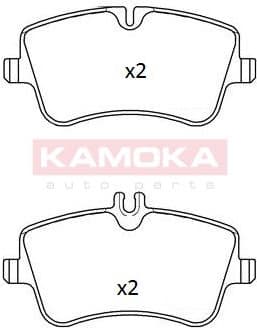 Brake pads front JQ1012858