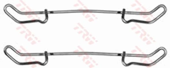 Accessory Kit, disc brake pad PFK214